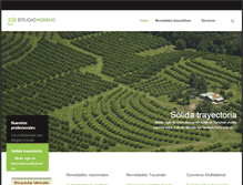 Tablet Screenshot of estudiomoreno.com.ar